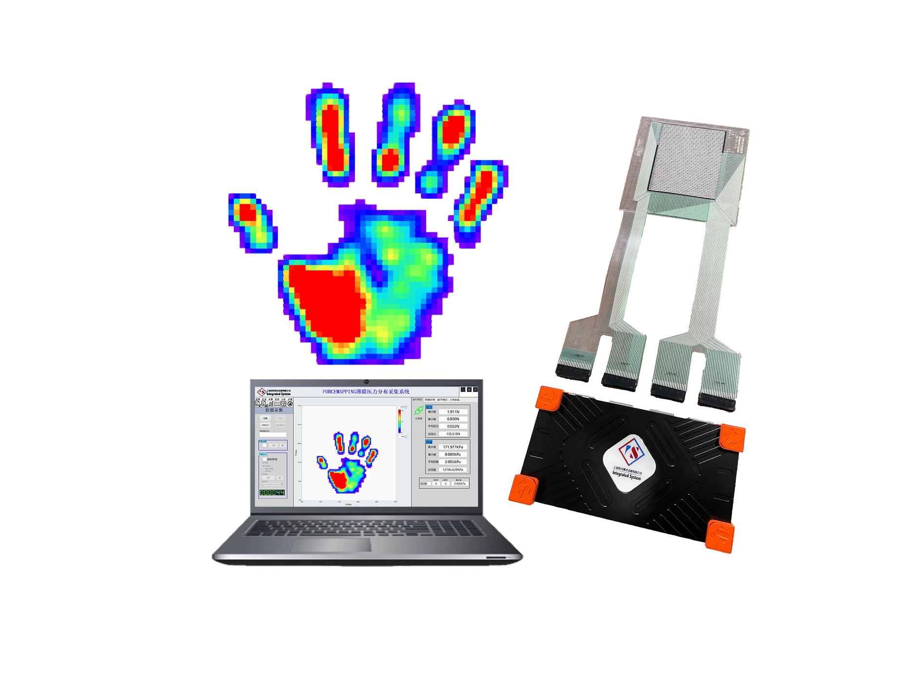 ForceMapping薄膜壓力測試係統 ForceMapping薄膜壓力測試係統